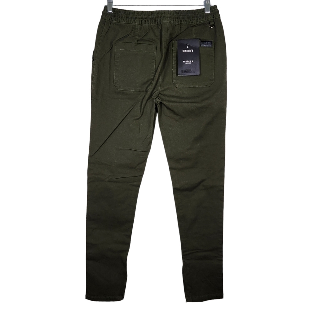 HAYDEN K SKINNY ANKLE ZIPPER PANTS - Picture 2 of 8